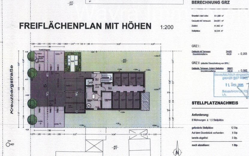 Freiflächenplan